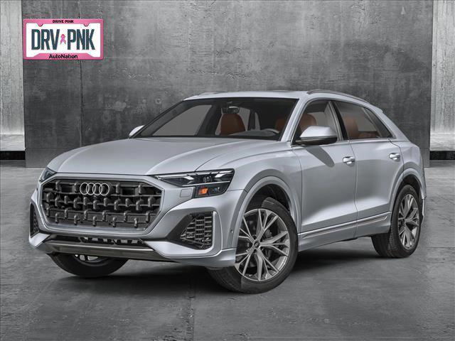 new 2025 Audi Q8 car, priced at $80,605