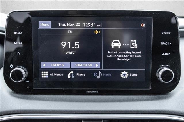 used 2021 Hyundai Santa Fe car, priced at $21,873