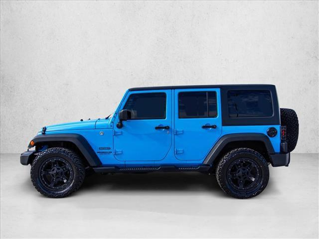 used 2017 Jeep Wrangler Unlimited car, priced at $22,251