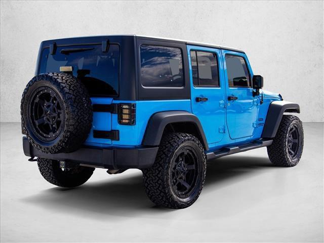 used 2017 Jeep Wrangler Unlimited car, priced at $22,251