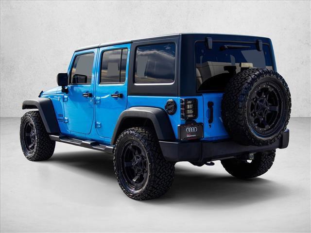 used 2017 Jeep Wrangler Unlimited car, priced at $22,251