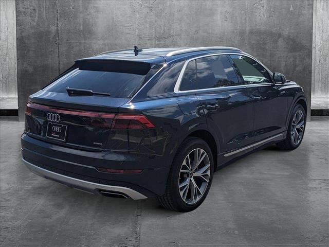 new 2025 Audi Q8 car, priced at $77,224