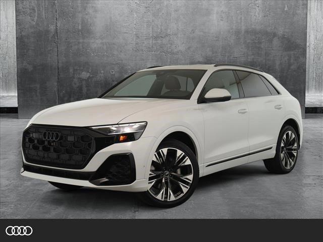 new 2025 Audi Q8 car, priced at $78,857