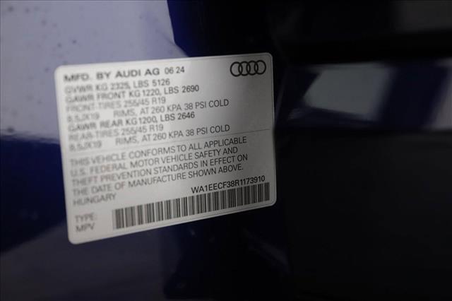 new 2024 Audi Q3 car, priced at $41,343