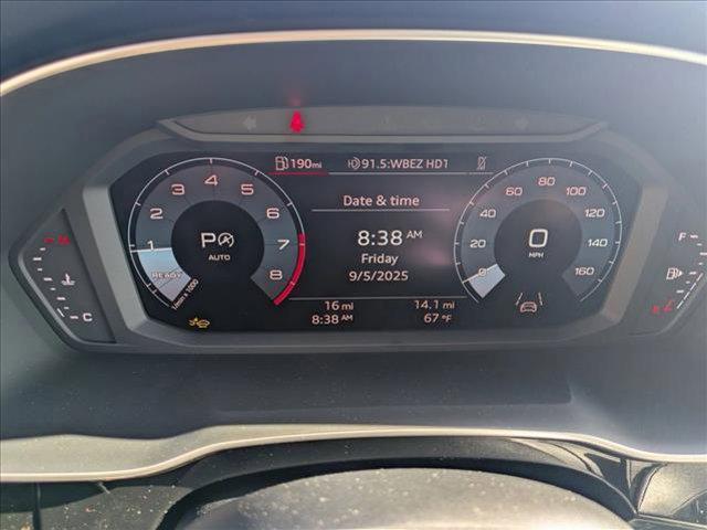 new 2025 Audi Q3 car, priced at $43,804