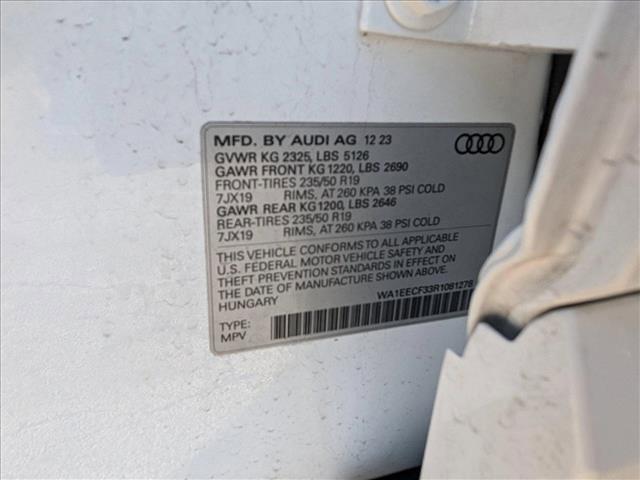 used 2024 Audi Q3 car, priced at $34,277