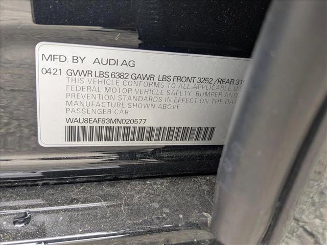 used 2021 Audi A8 car, priced at $49,276