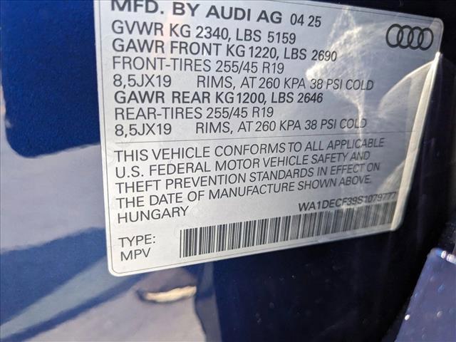 new 2025 Audi Q3 car, priced at $43,804