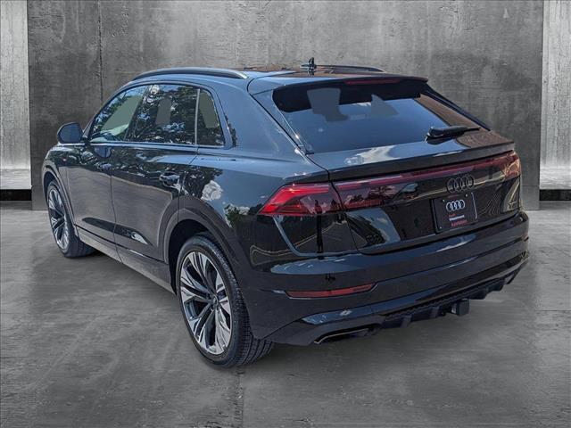 new 2025 Audi Q8 car, priced at $81,201