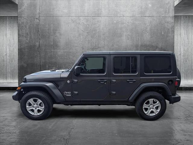 used 2018 Jeep Wrangler Unlimited car, priced at $24,991