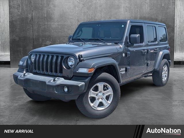 used 2018 Jeep Wrangler Unlimited car, priced at $25,566