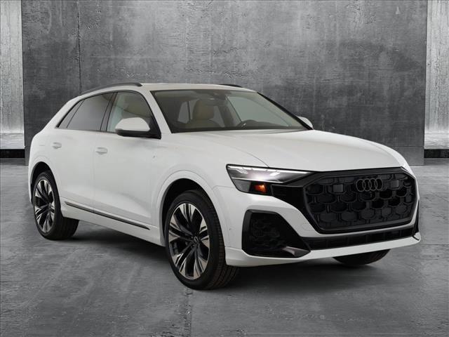 new 2025 Audi Q8 car, priced at $85,955