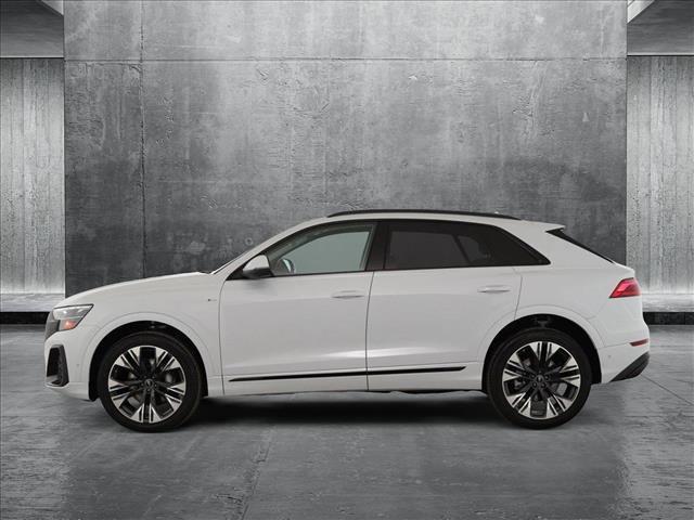 new 2025 Audi Q8 car, priced at $85,955