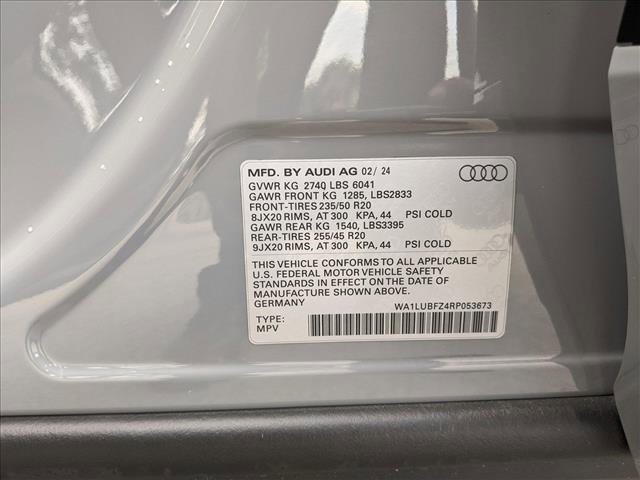 new 2024 Audi Q4 e-tron car, priced at $49,087