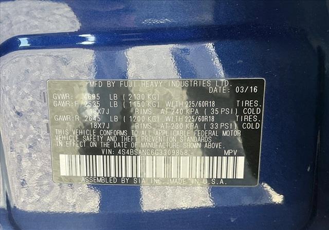 used 2016 Subaru Outback car, priced at $15,023