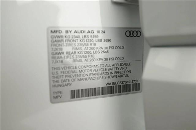 new 2025 Audi Q3 car, priced at $45,700