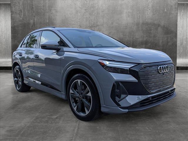 new 2024 Audi Q4 e-tron car, priced at $49,178