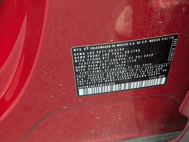 used 2019 Volkswagen Tiguan car, priced at $15,251