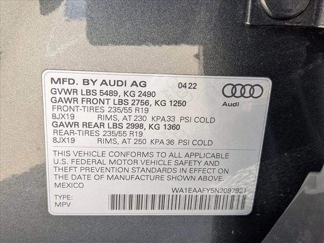 used 2022 Audi Q5 car, priced at $36,294