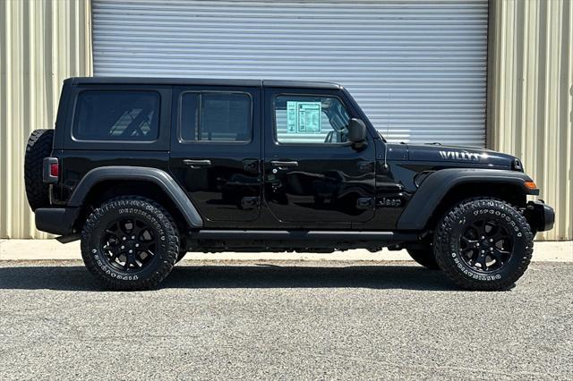 used 2021 Jeep Wrangler car, priced at $30,700