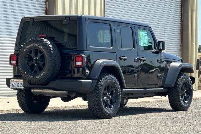 used 2021 Jeep Wrangler car, priced at $30,700