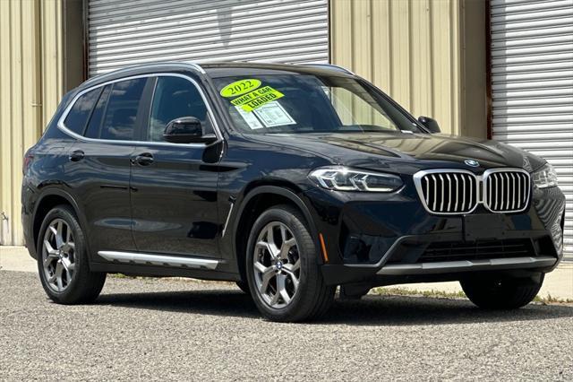 used 2022 BMW X3 car, priced at $31,998