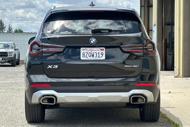 used 2022 BMW X3 car, priced at $31,998