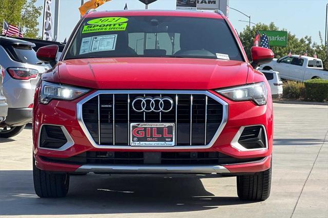 used 2021 Audi Q3 car, priced at $20,725