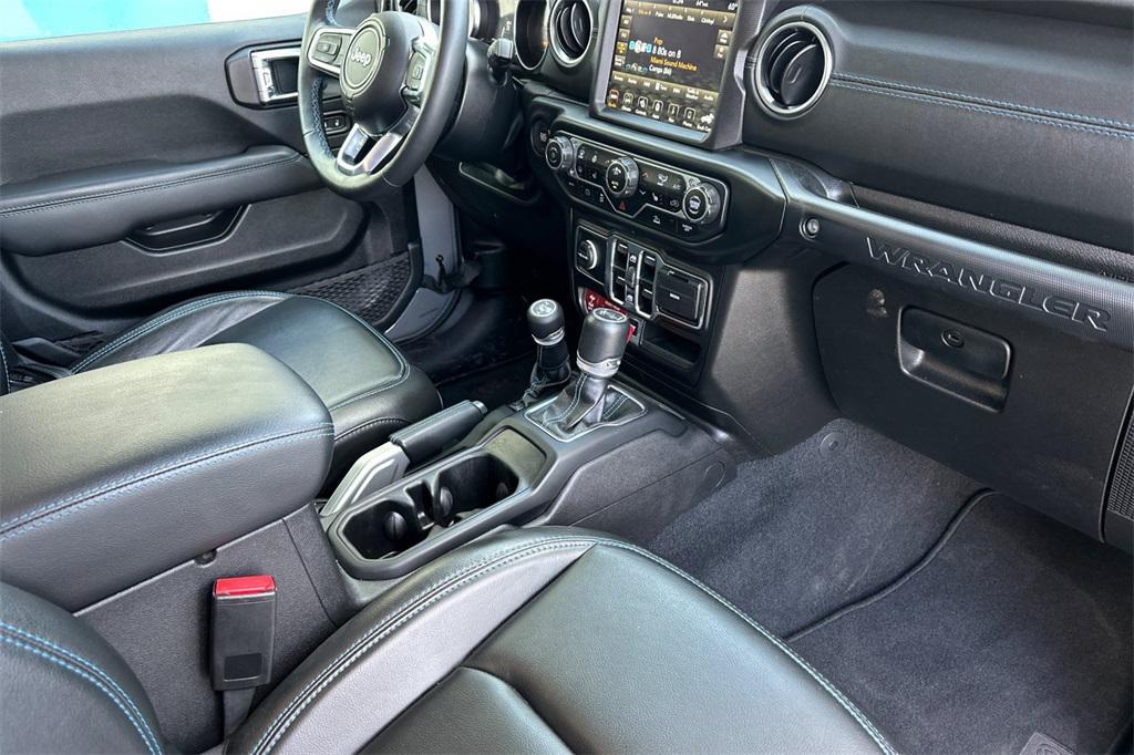 used 2022 Jeep Wrangler Unlimited 4xe car, priced at $34,996
