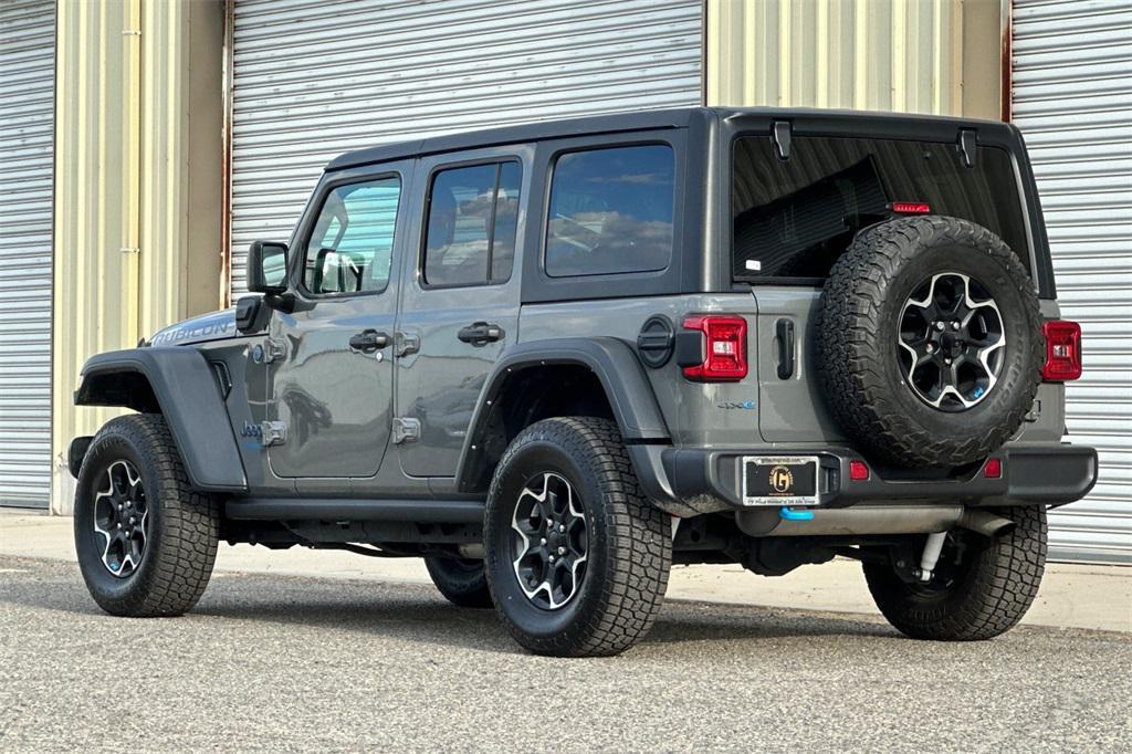 used 2022 Jeep Wrangler Unlimited 4xe car, priced at $34,996