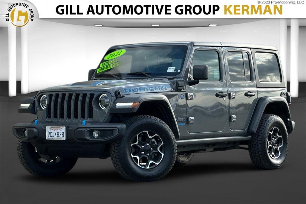 used 2022 Jeep Wrangler Unlimited 4xe car, priced at $34,996
