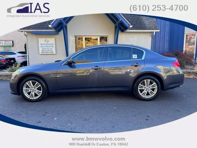 used 2012 INFINITI G37x car, priced at $13,400