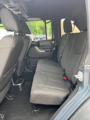 used 2016 Jeep Wrangler Unlimited car, priced at $17,995