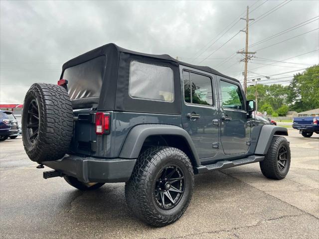 used 2016 Jeep Wrangler Unlimited car, priced at $17,995