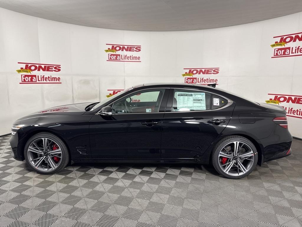 new 2025 Genesis G70 car, priced at $58,515