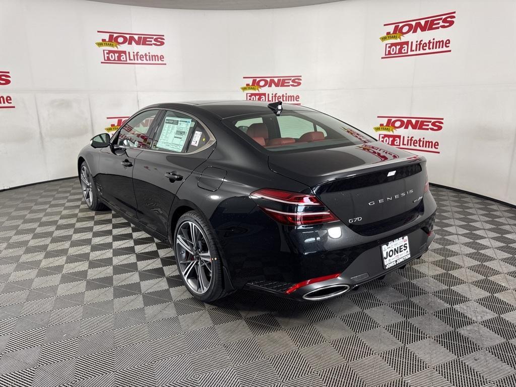 new 2025 Genesis G70 car, priced at $58,515