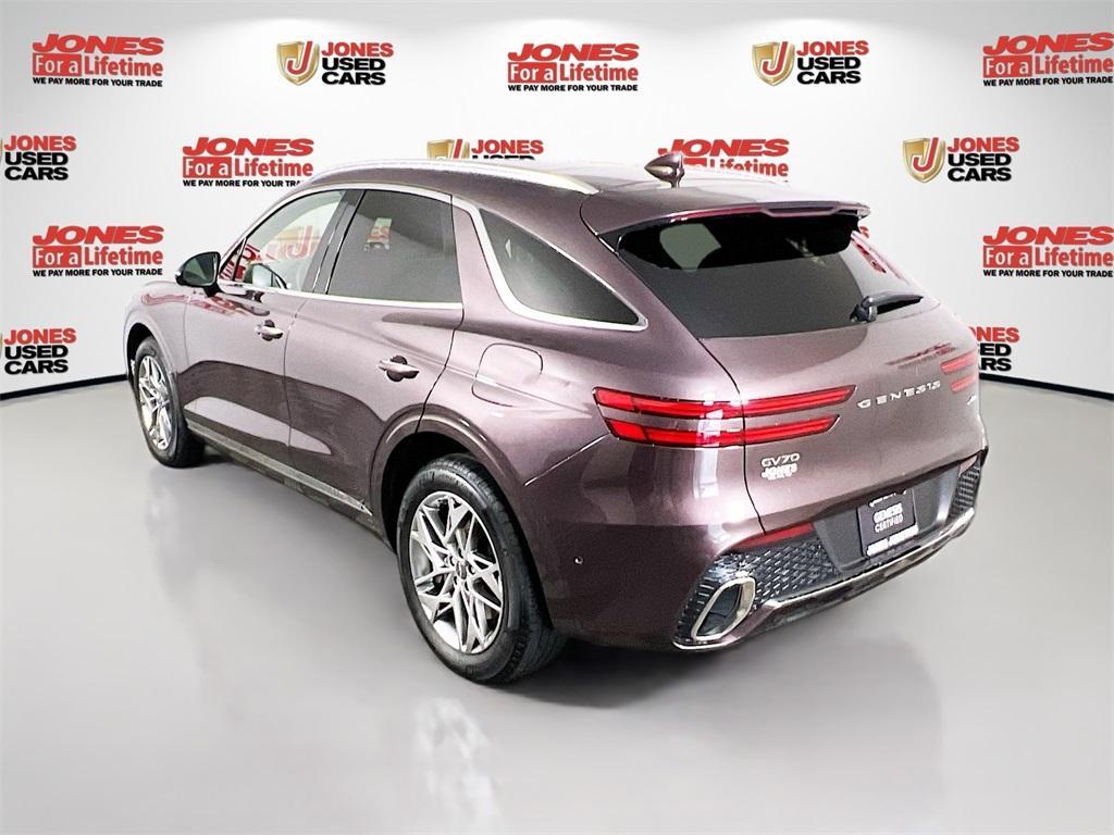 used 2023 Genesis GV70 car, priced at $39,989