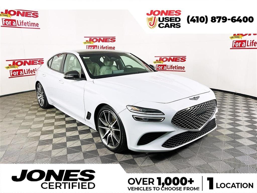 used 2022 Genesis G70 car, priced at $34,998