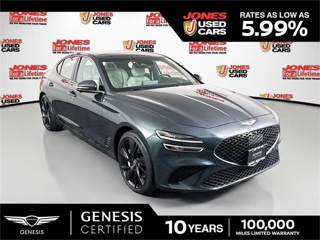 used 2023 Genesis G70 car, priced at $39,998