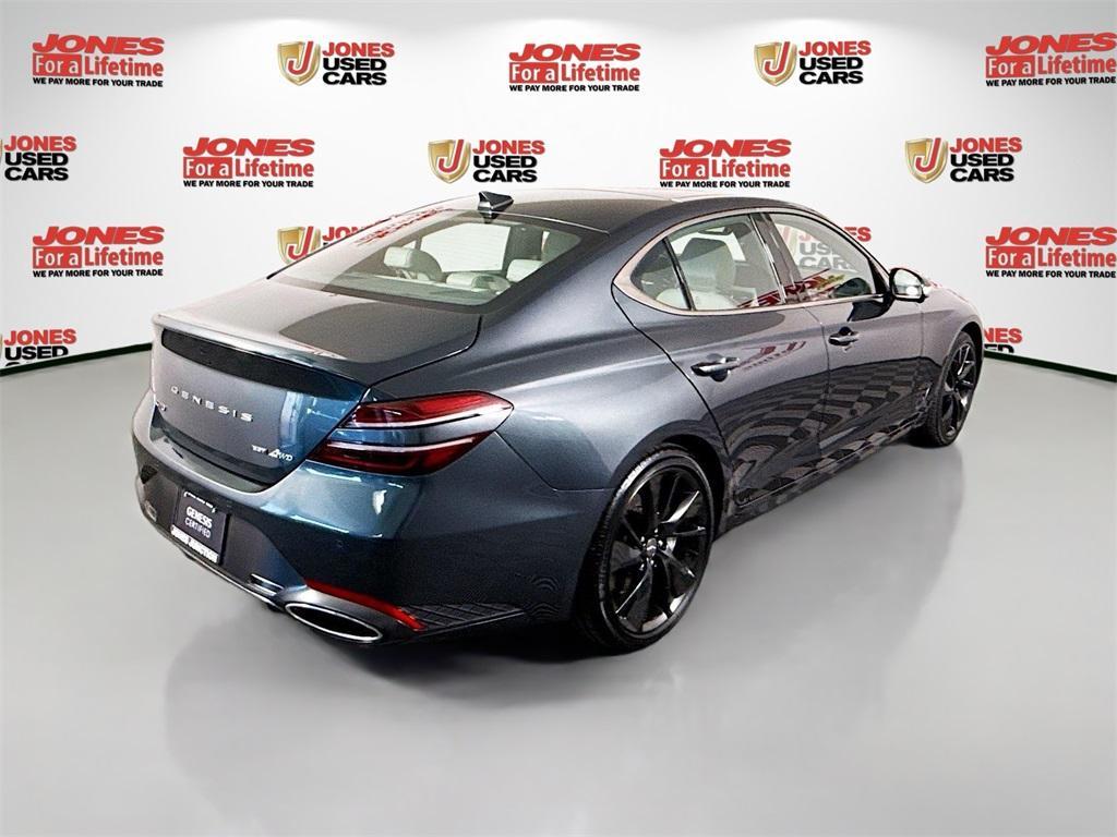 used 2023 Genesis G70 car, priced at $39,998