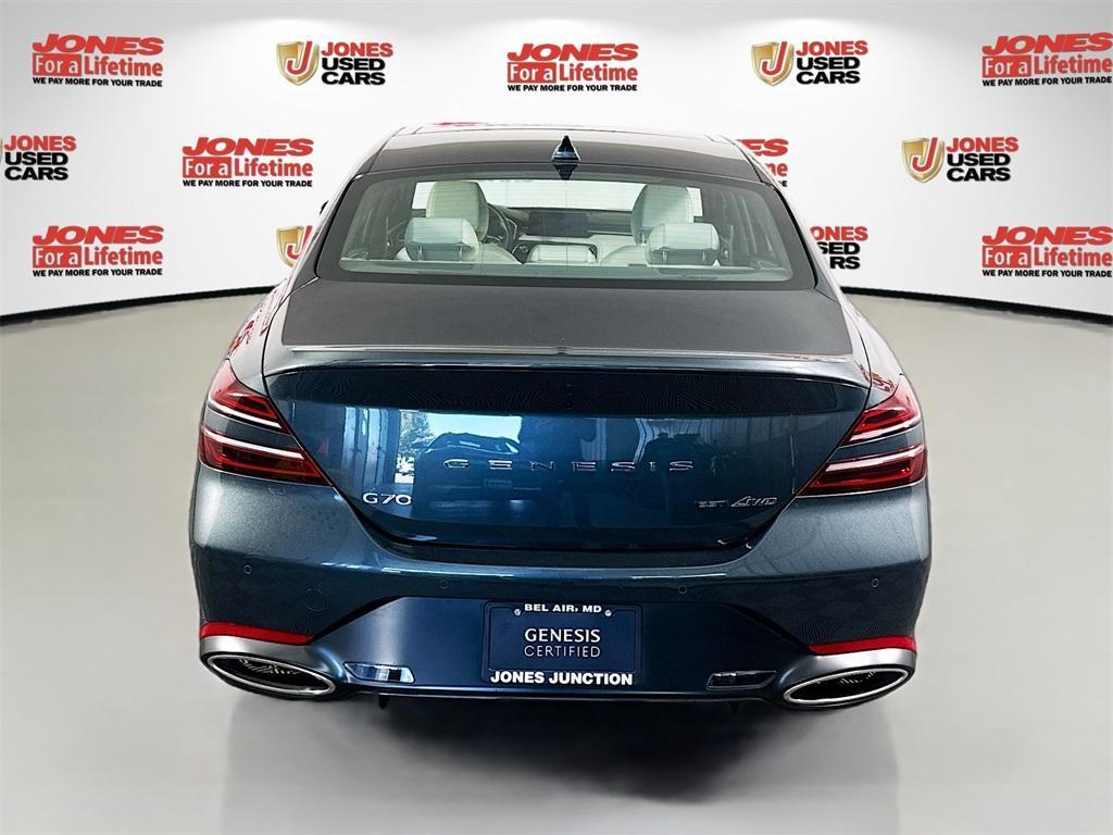 used 2023 Genesis G70 car, priced at $39,998