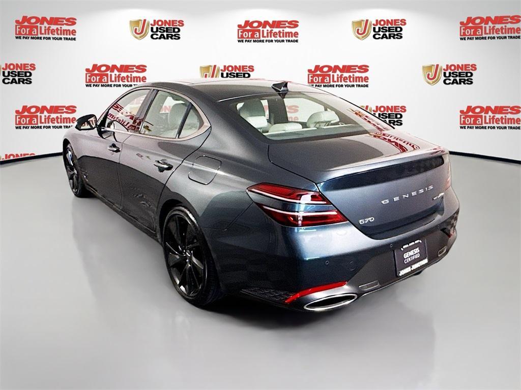 used 2023 Genesis G70 car, priced at $39,998