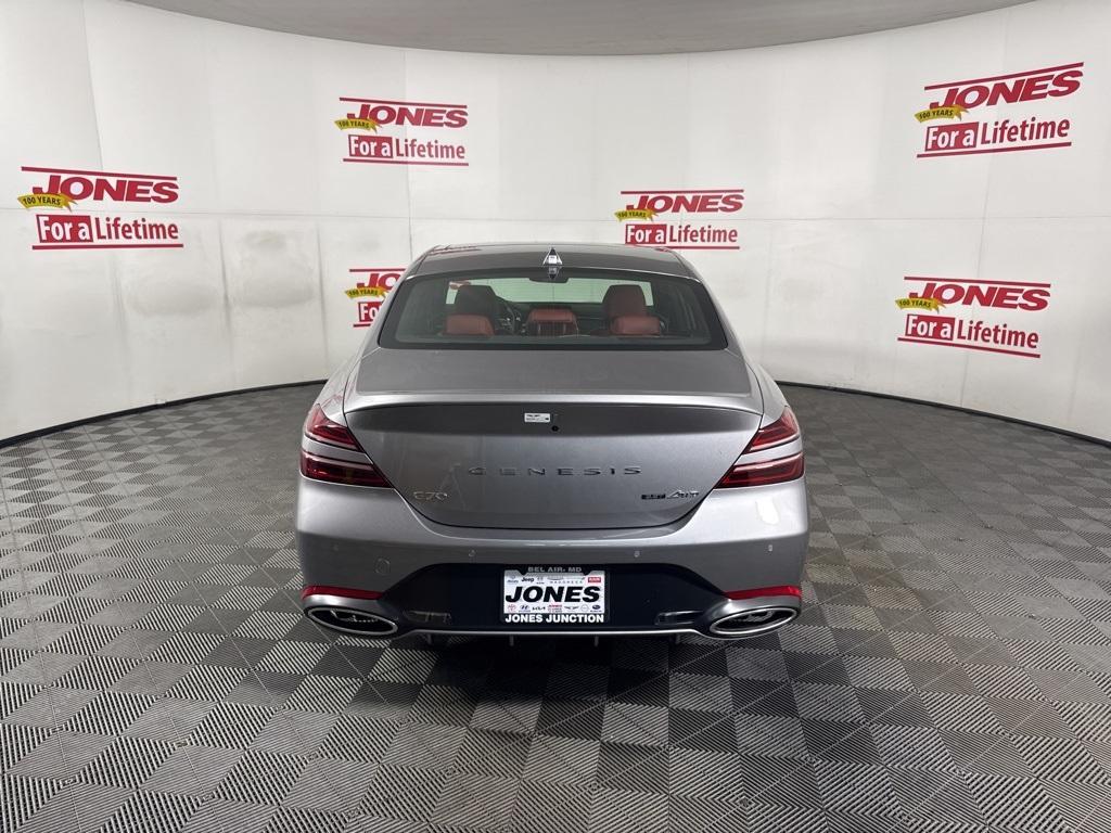 new 2025 Genesis G70 car, priced at $58,190