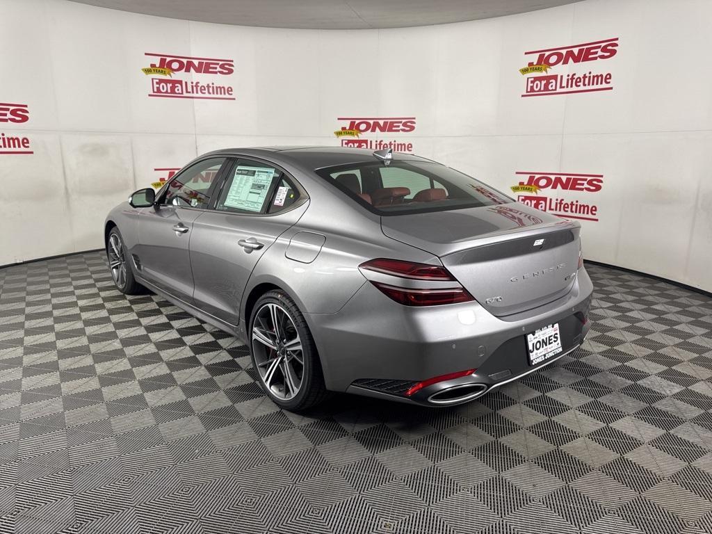 new 2025 Genesis G70 car, priced at $58,190