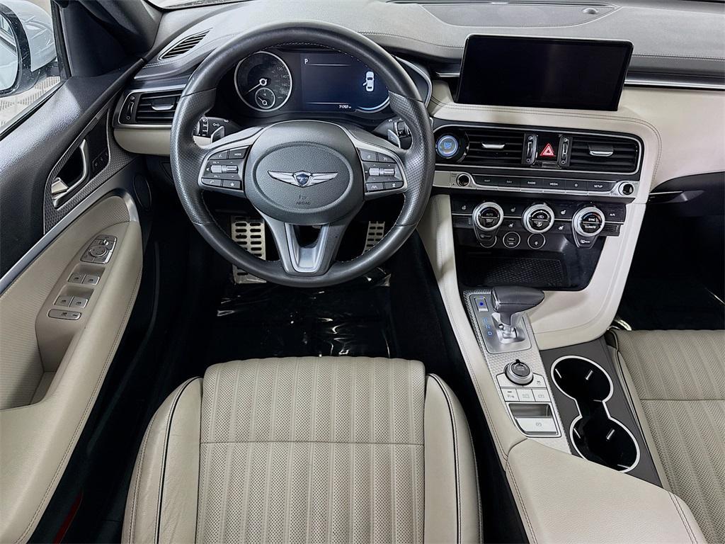 used 2022 Genesis G70 car, priced at $28,990