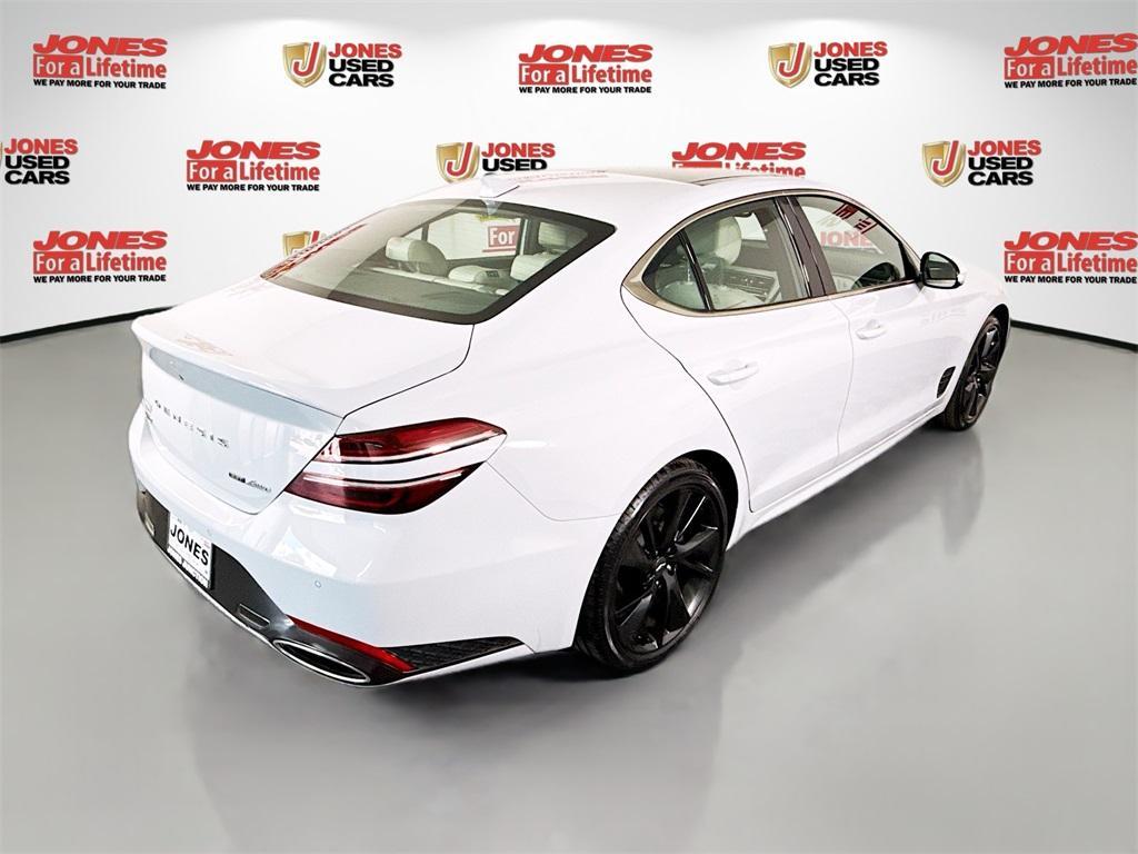 used 2022 Genesis G70 car, priced at $28,990