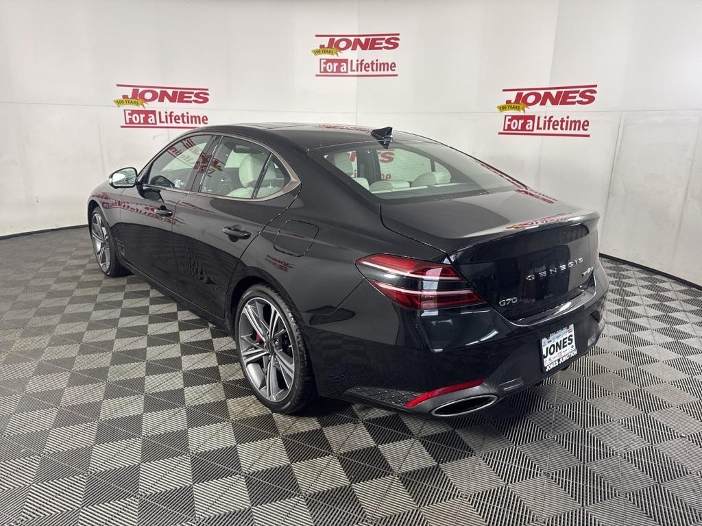 new 2025 Genesis G70 car, priced at $57,555