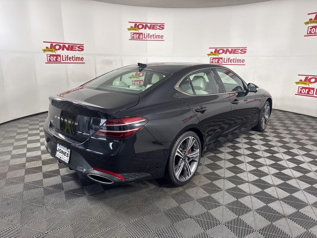new 2025 Genesis G70 car, priced at $57,555