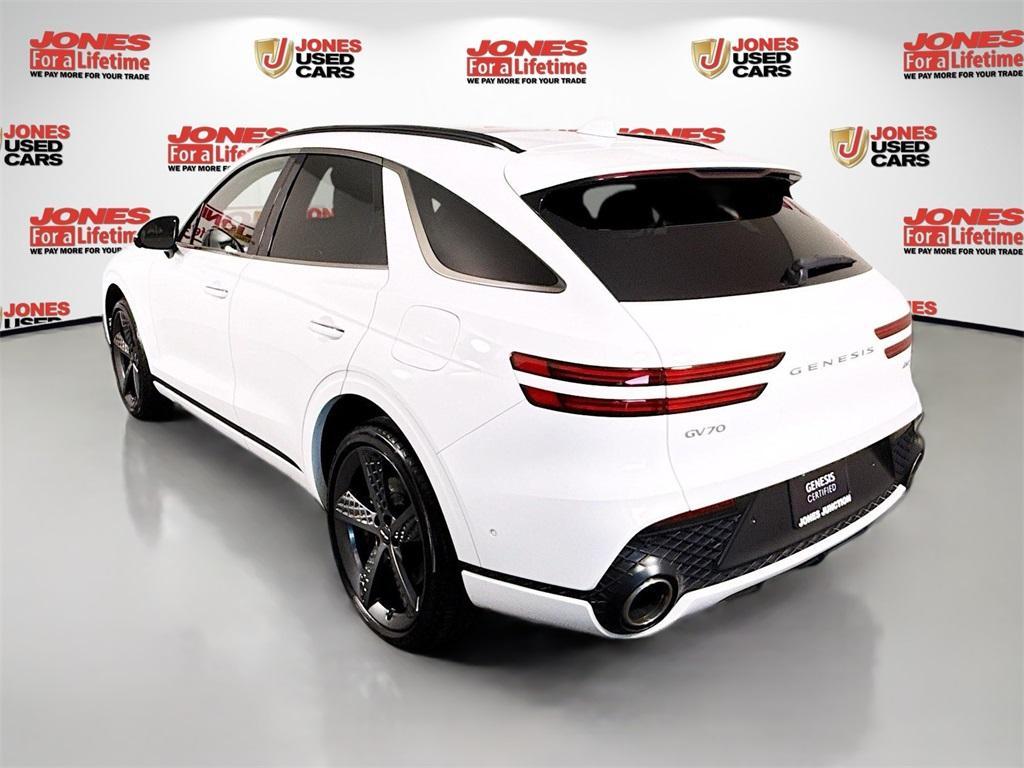 used 2023 Genesis GV70 car, priced at $38,988