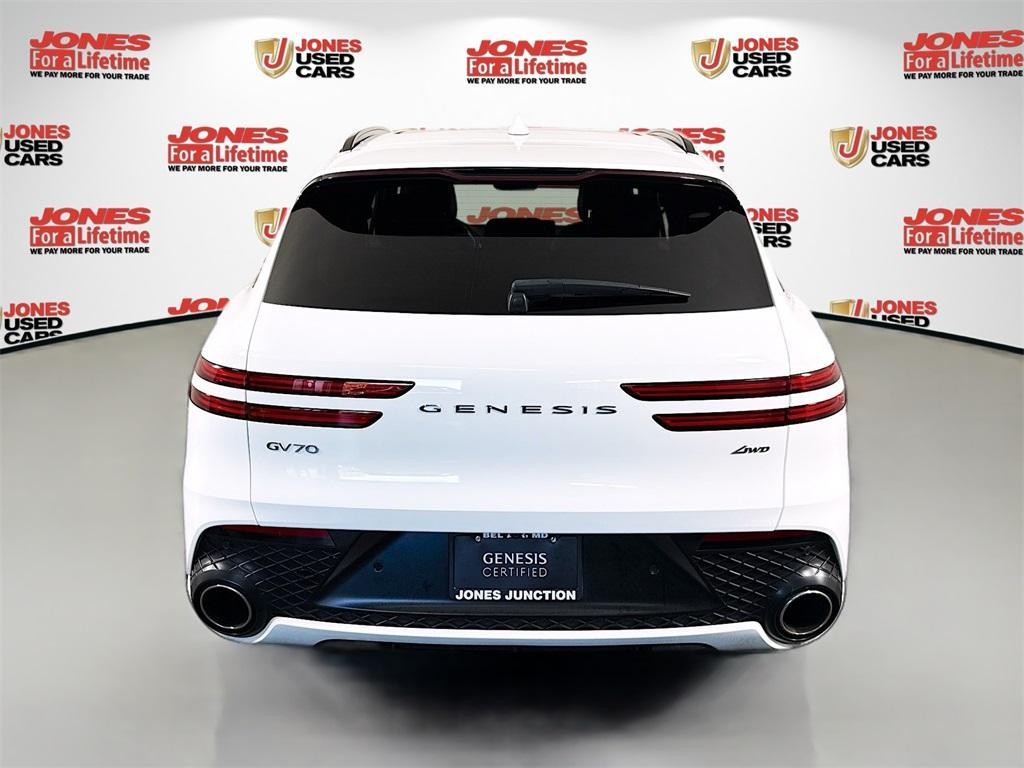 used 2023 Genesis GV70 car, priced at $38,988